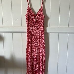 Old Navy Red/Orange Jumpsuit